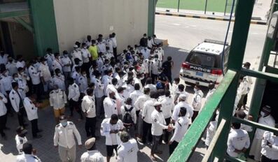 Security Guards Protest in Qatar